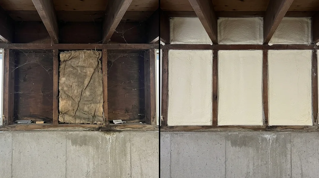 Basement Rim Joists and Split-Entries: The Cheapest Comfort Fix in a Wausau House