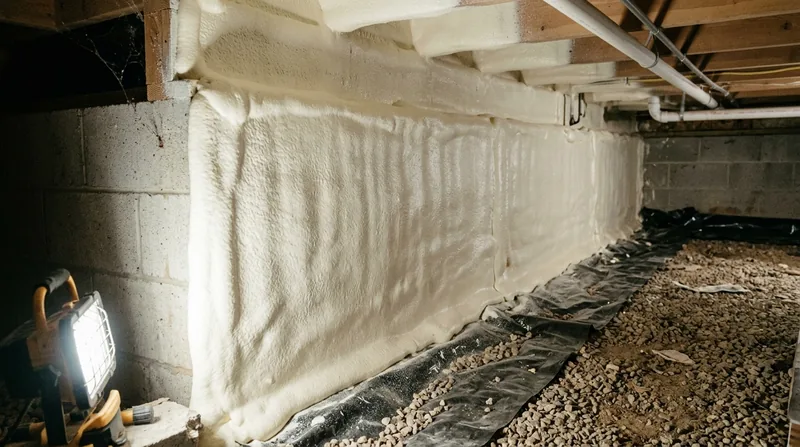 Crawl Space Spray Foam Insulation Wausau