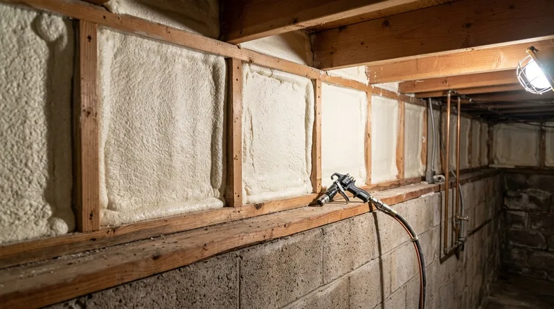 Rim Joist & Band Joist Spray Foam Wausau